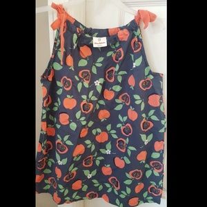 Hanna Andersson Girls Apple Top